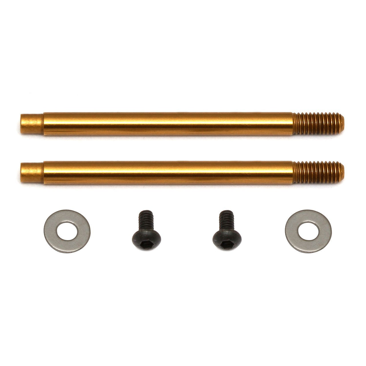 AE91615 - Team Associated 3x21mm Shock Shafts (V2), TiN