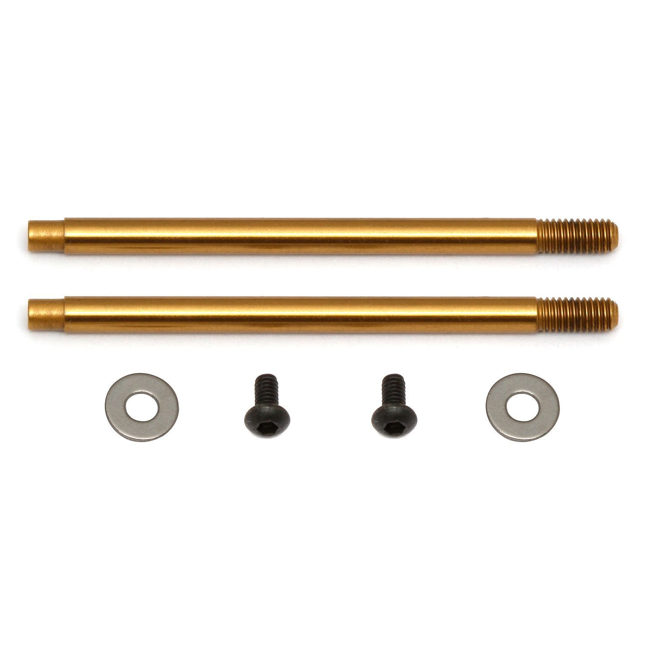 AE91619 - Team Associated 3x27.5mm Shock Shafts (V2), TiN
