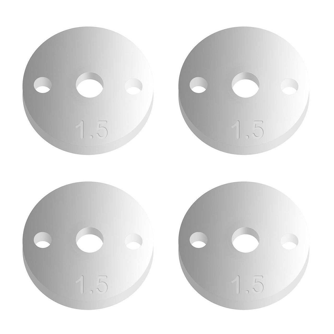 AE91625 - Associated Electrics FT 12mm Pistons V2, 2x1.5mm, flat