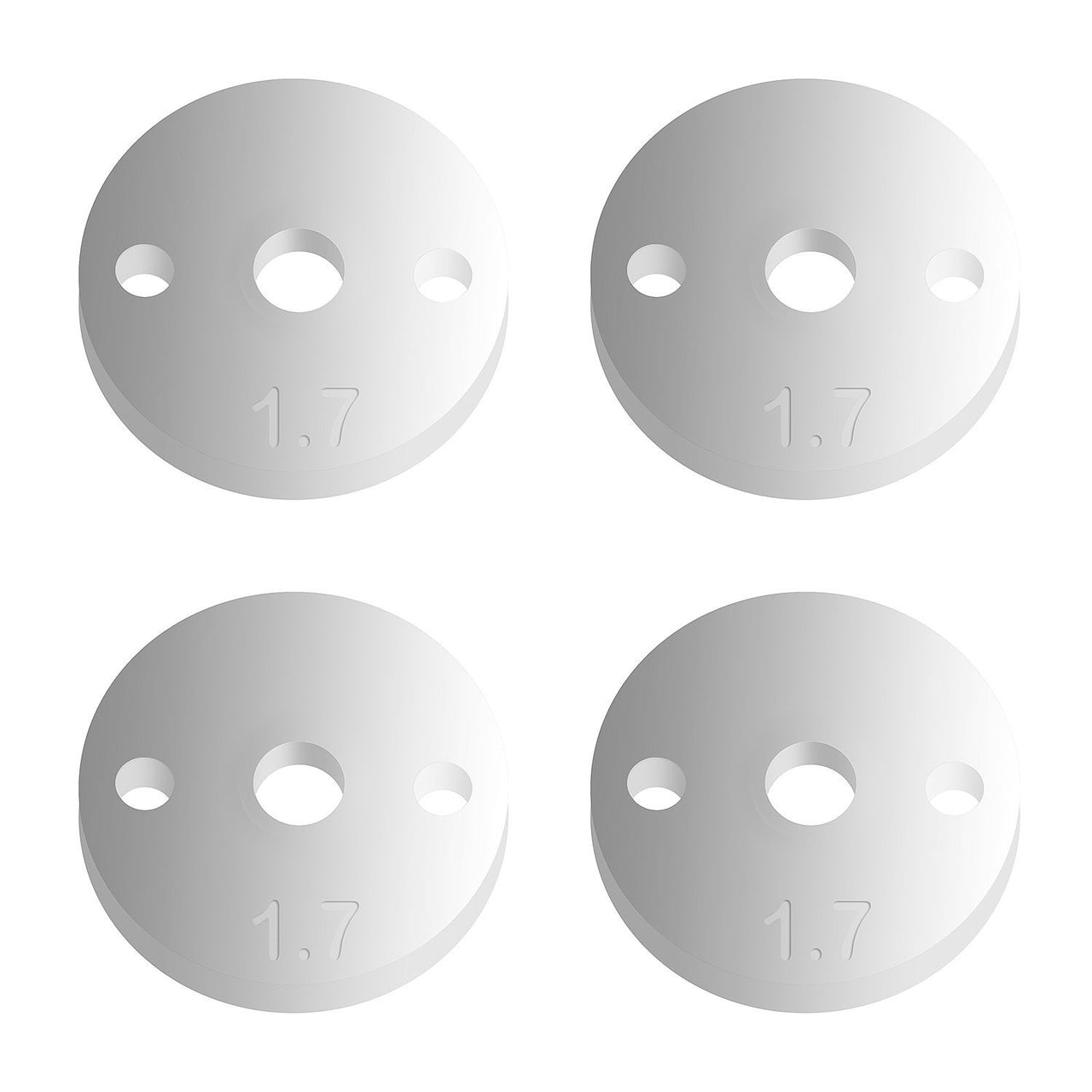 AE91627 - Associated Electrics FT 12mm Pistons V2, 2x1.7mm, flat