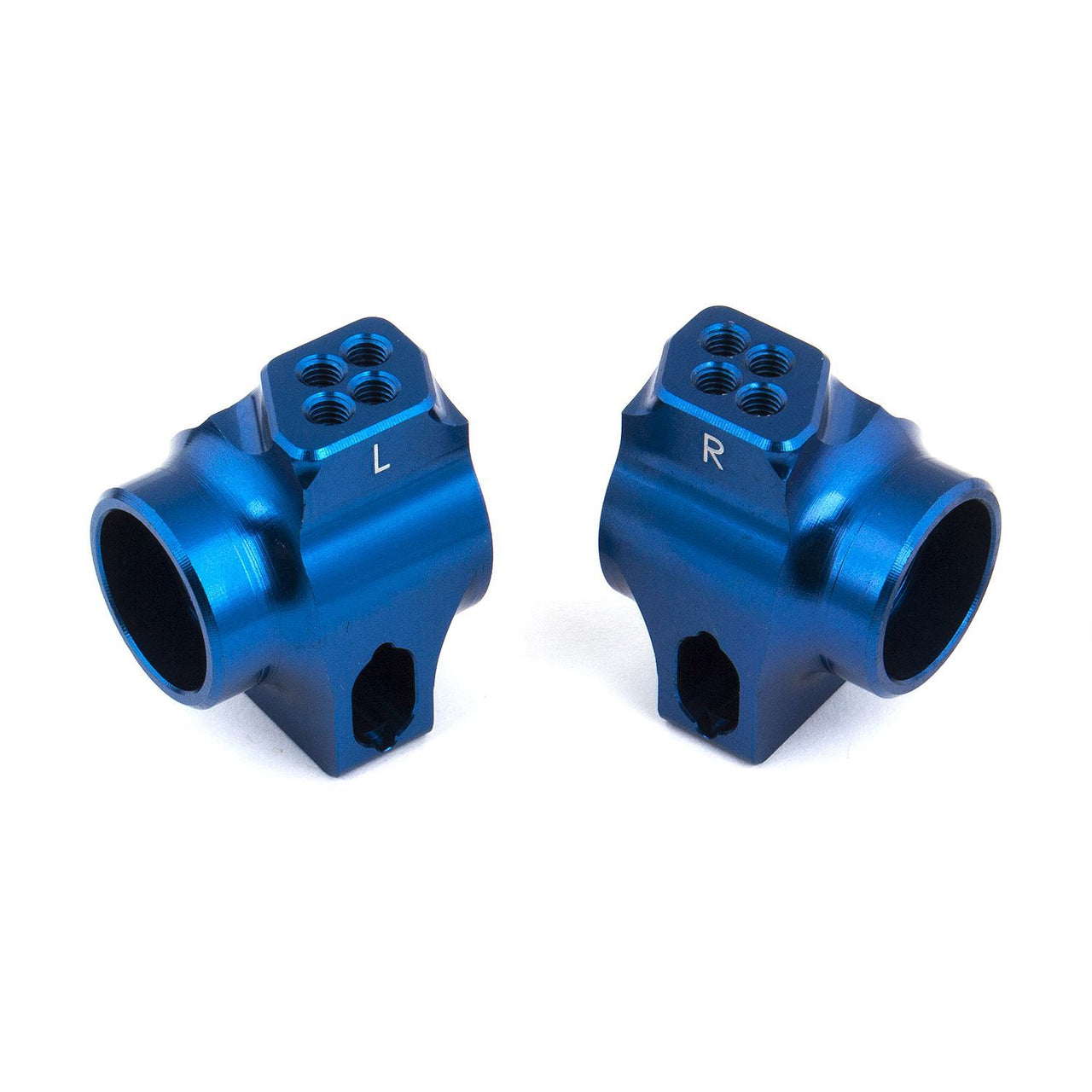 AE91760 - Associated Electrics FT RC10B6 Blue Aluminum Rear Hubs