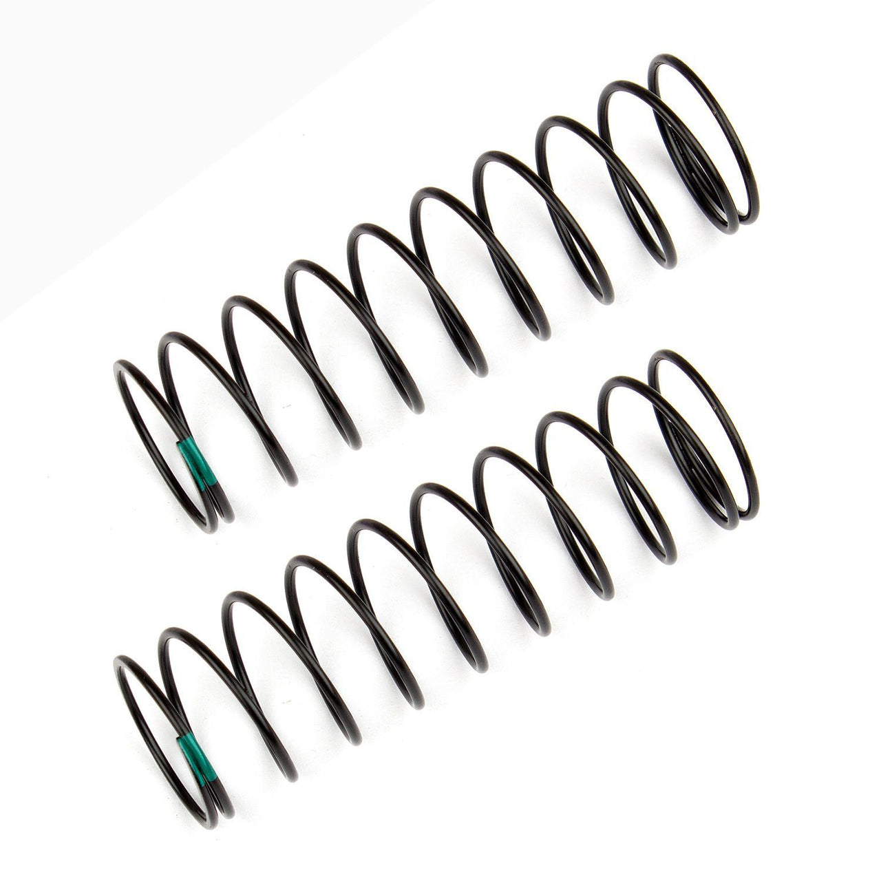 AE91837 - Team Associated Rear Shock Springs, green, 1.80 lb/in, L=61mm