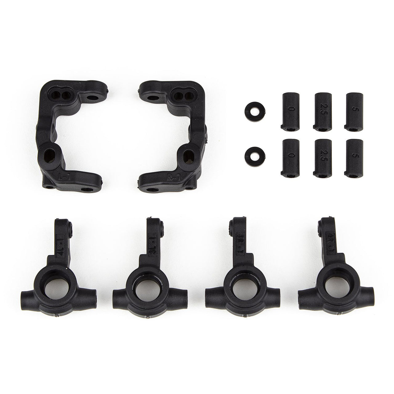AE91901 - Team Associated RC10B6.4 -1mm Scrub Caster and Steering Blocks