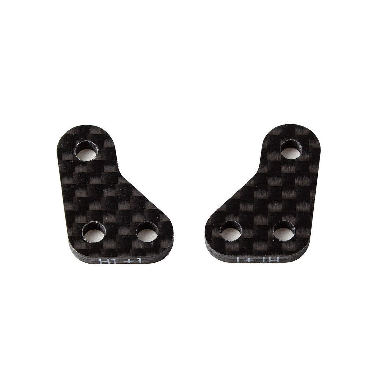 AE91902 - Associated Electrics FT RC10B6.3 Steering Block Arms, HT +1, carbon fiber