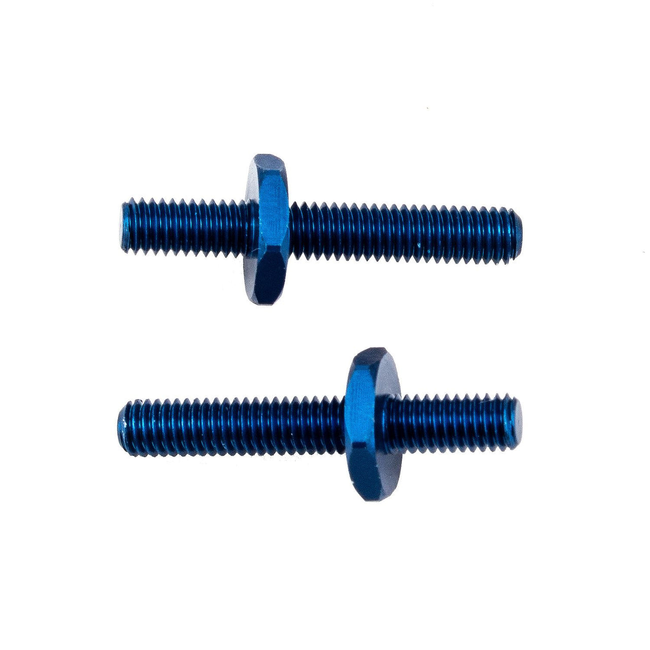 AE91905 - Associated Electrics FT RC10B6.3 Battery Strap Shoulder Screws, blue aluminum