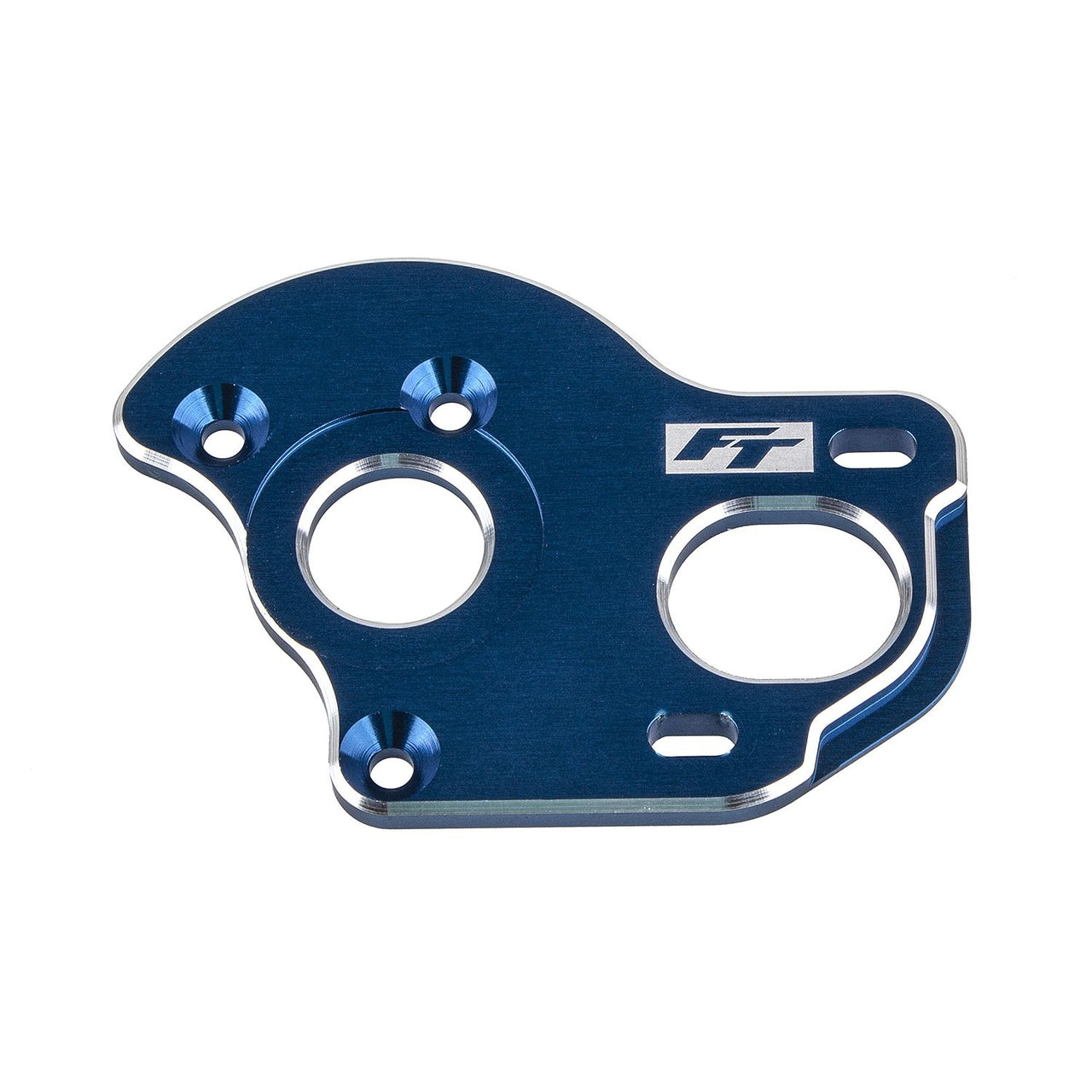 AE91907 - Associated Electrics FT RC10B6.1 Laydown / Layback Motor Plate, 3.5mm, blue