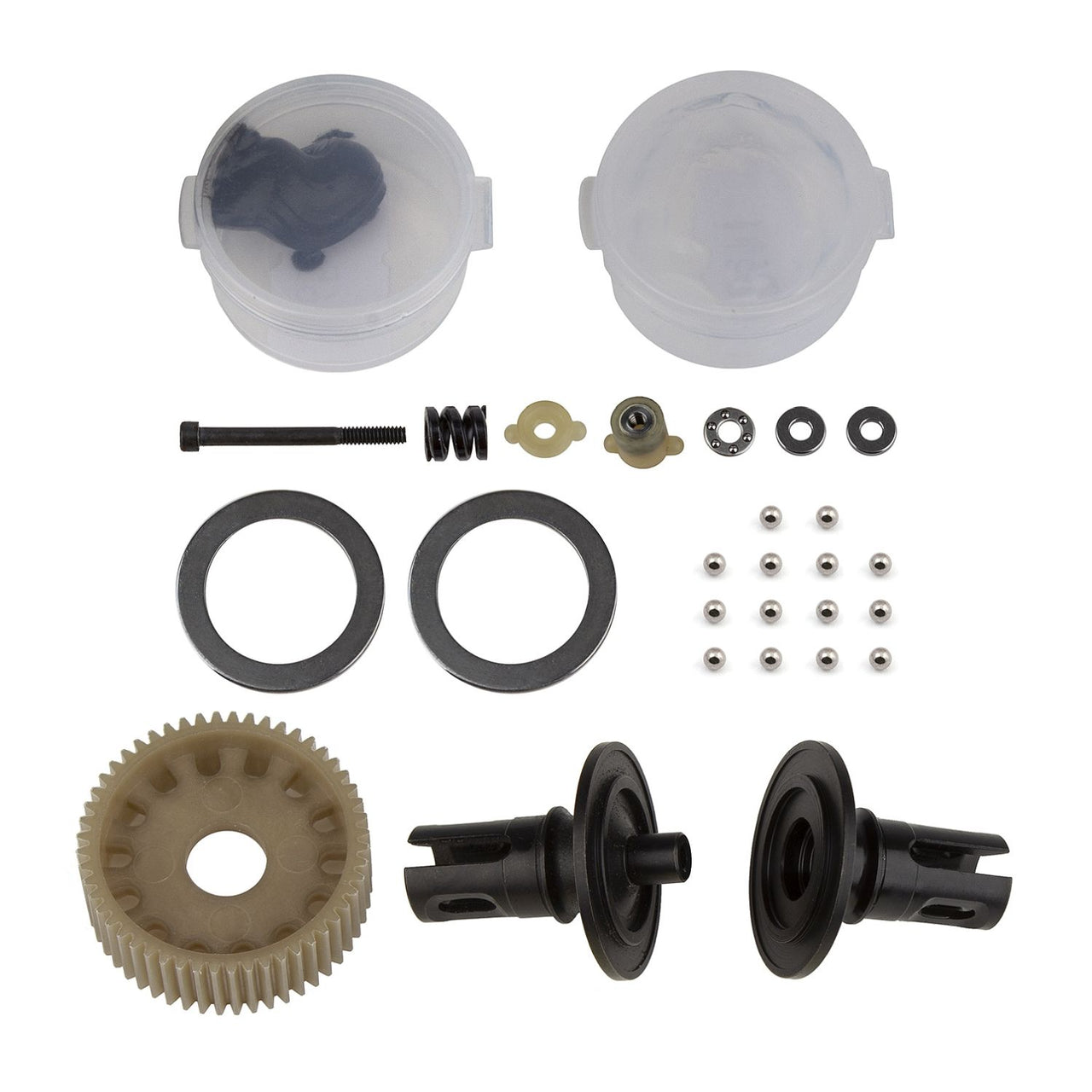 AE91992 - Team Associated RC10B6 Ball Differential Kit with Caged Thrust Bearing