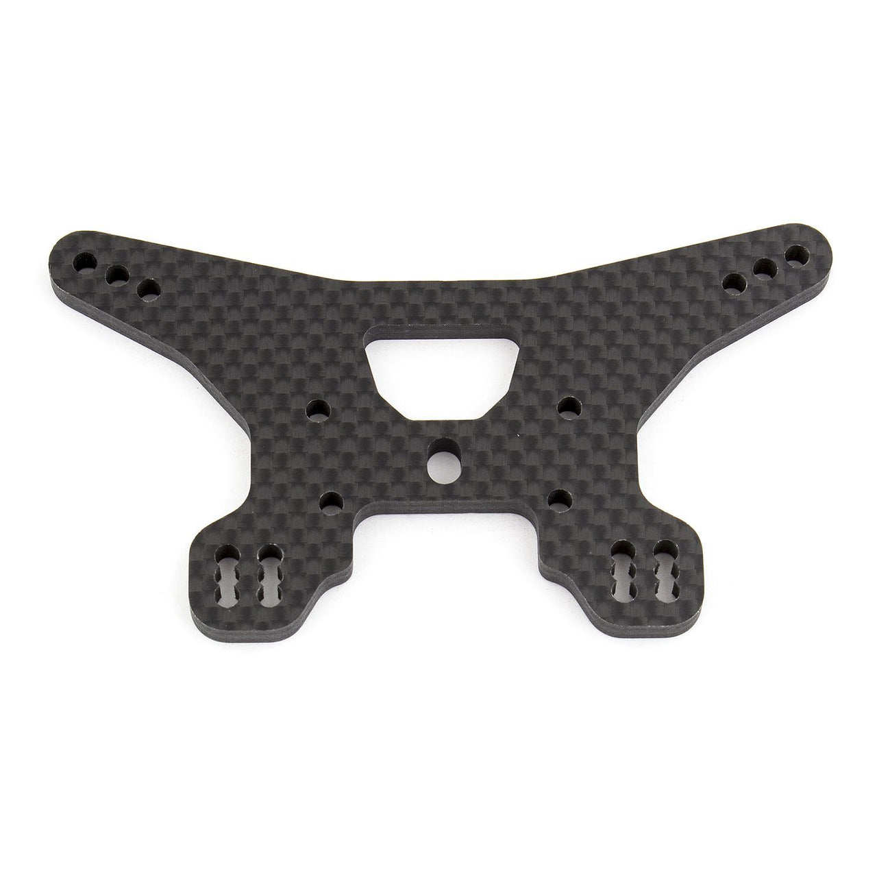 AE92012 - Team Associated B64 Rear Shock Tower, woven carbon fiber