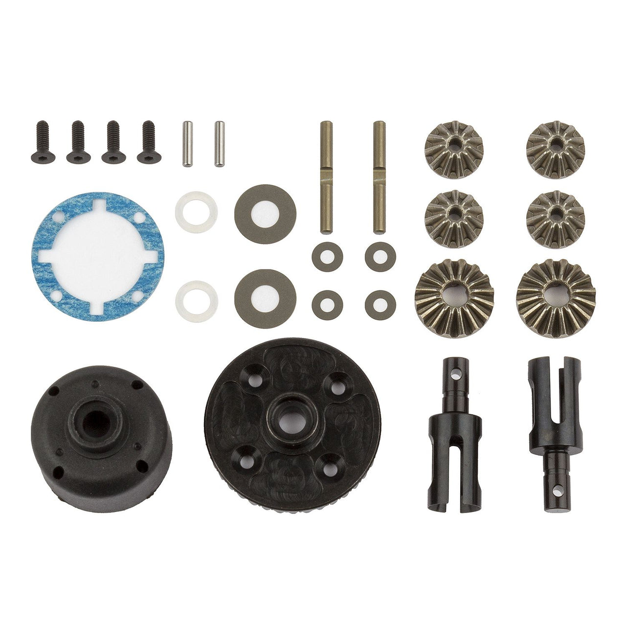 AE92134 - Team Associated RC10B74 Differential Set, front and rear