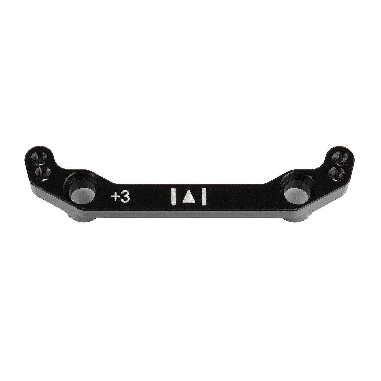 AE92257 - Team Associated RC10B74.1 Steering Rack, +3mm, aluminum