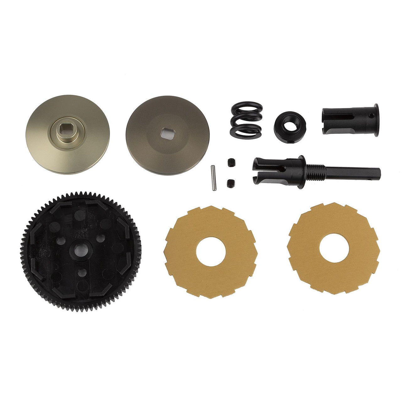 AE92277 - Team Associated RC10B74.1 Slipper Hub Set, 2-pad