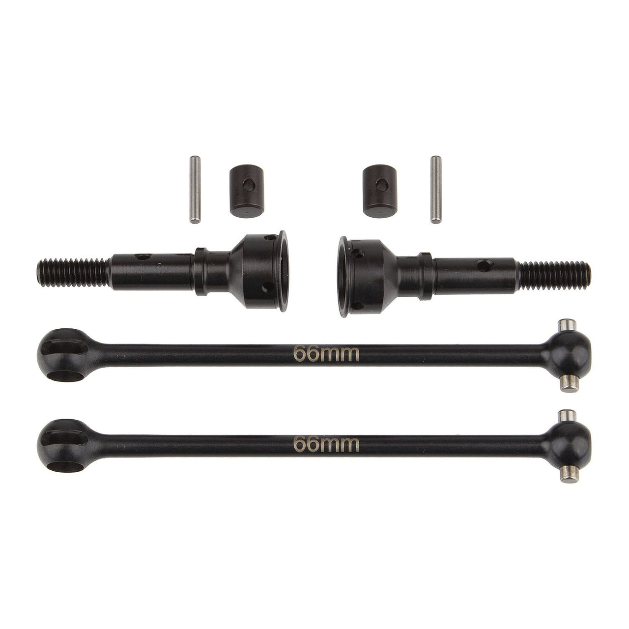 AE92299 - Team Associated RC10B74.1 Rear CVA Set, 66mm