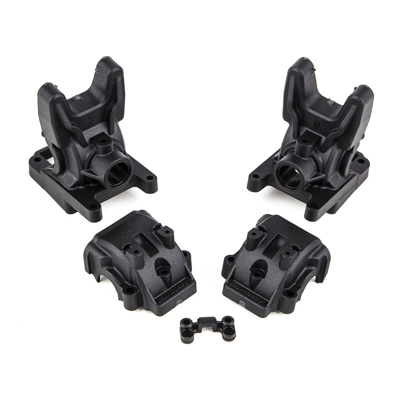 AE92309 - Team Associated RC10B74.2 Front Gearboxes, 0 and 2 Diff Heights