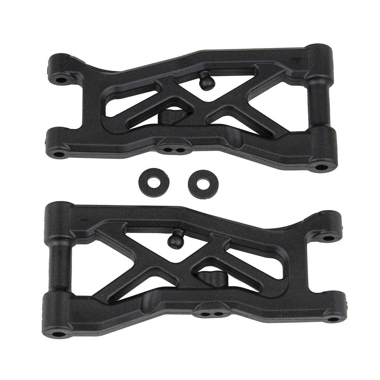 AE92313 - Team Associated RC10B74.2 Front Suspension Arms, gull wing