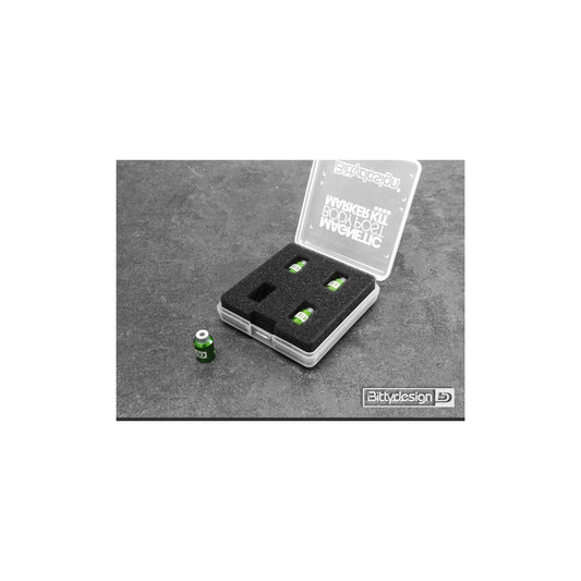 BDBPMK10-G - Bittydesign Magnetic Body Post Marker Kit - Green
