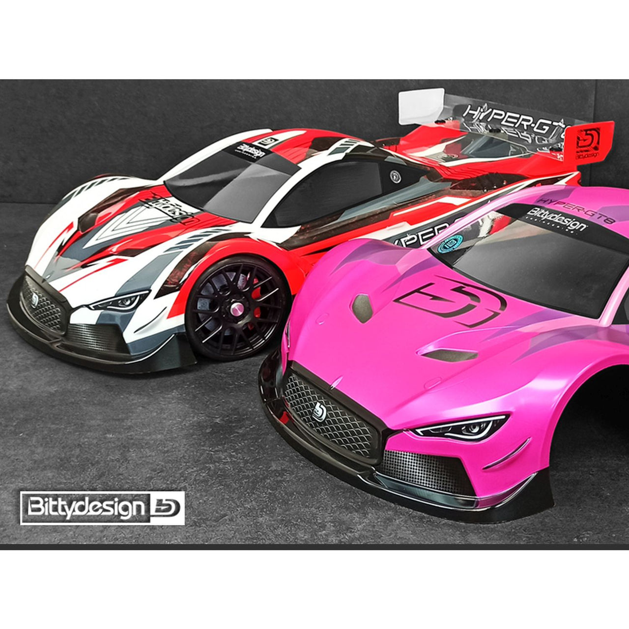BDGT8-HYP - Bittydesign HYPER-GT8 1/8 GT Body - 325mm WB (LW | 1.0mm)