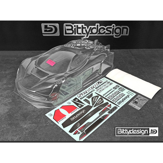 BDGT8-S65 - Bittydesign Seven65 1/8 GT Body - 325mm SWB (LW | 1.0mm)