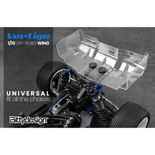 BDW10-VRT - Bittydesign Vertigo 1/10 Off-Road 1mm Wing Set (2pcs)