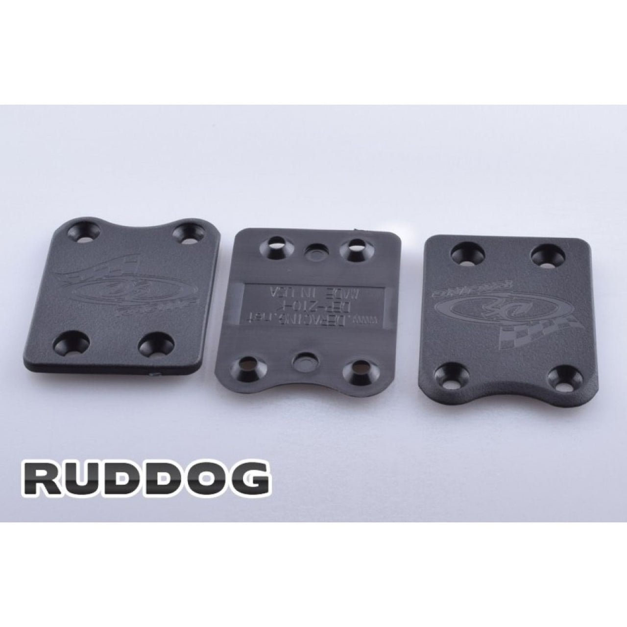 DER-210-K - DE Racing XD Rear Skid Plates for Kyosho MP9 TKI1 - TKI4 / MP9E / MP10