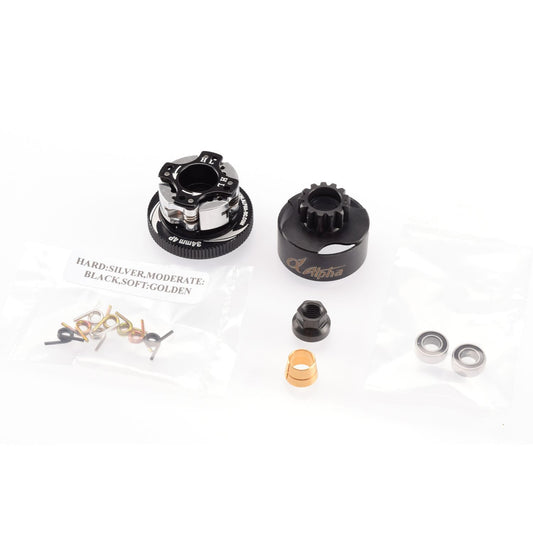 E64-BUB2214 - Alpha Plus 14T Vented Clutch Bell Combo Set