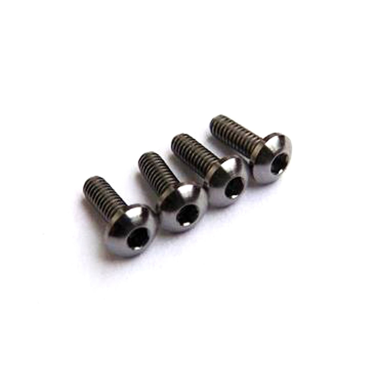 HS-48016 - Hiro Seiko Titan64 Hex Socket Button Head Screw M2x8mm (4pcs)