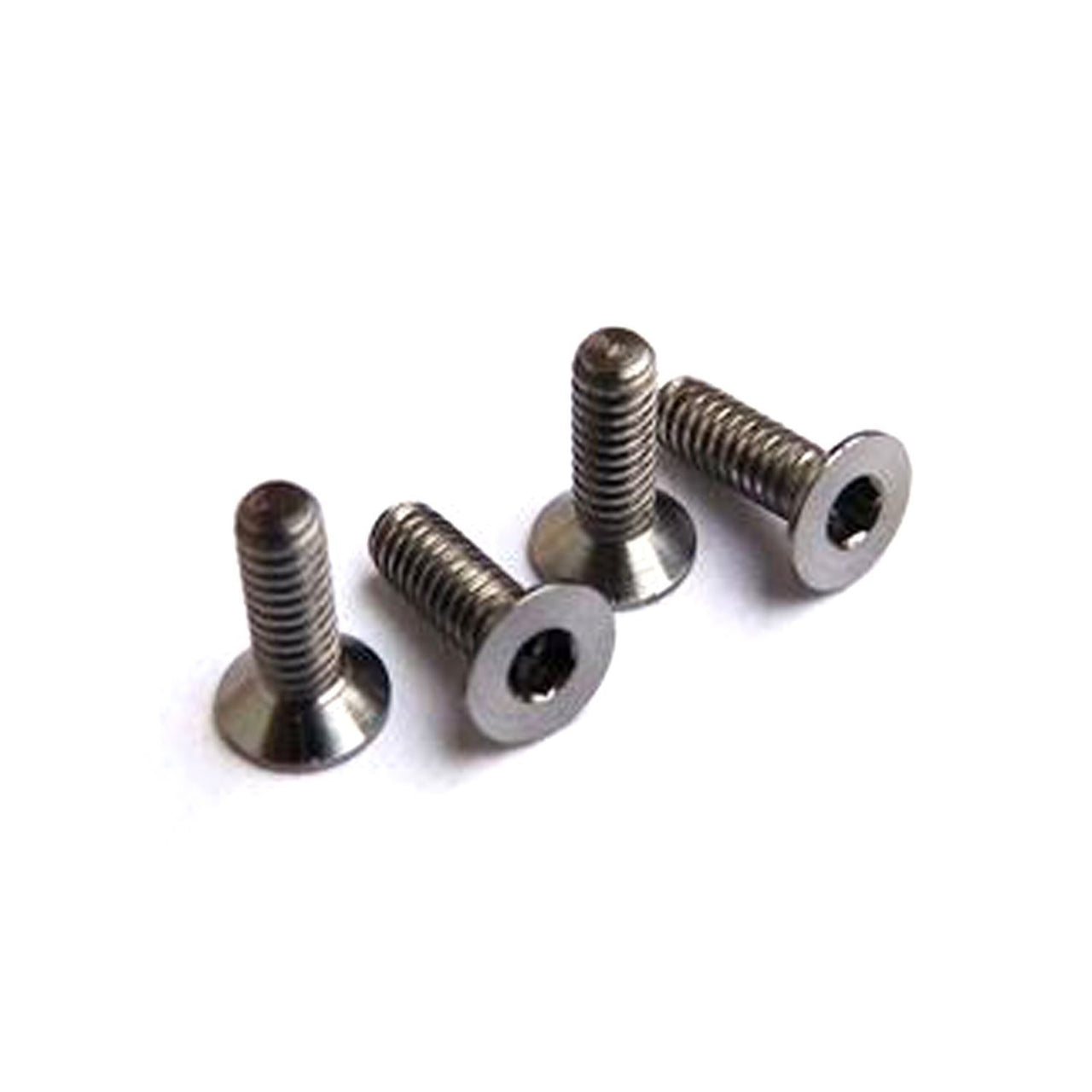 HS-48018 - Hiro Seiko Titan64 Hex Socket Flat Head Screw M2x5mm (4pcs)