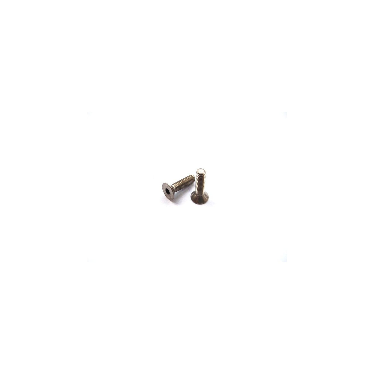 HS-48064 - Hiro Seiko Titanium Hex Socket Flat Head Screw M4x15mm