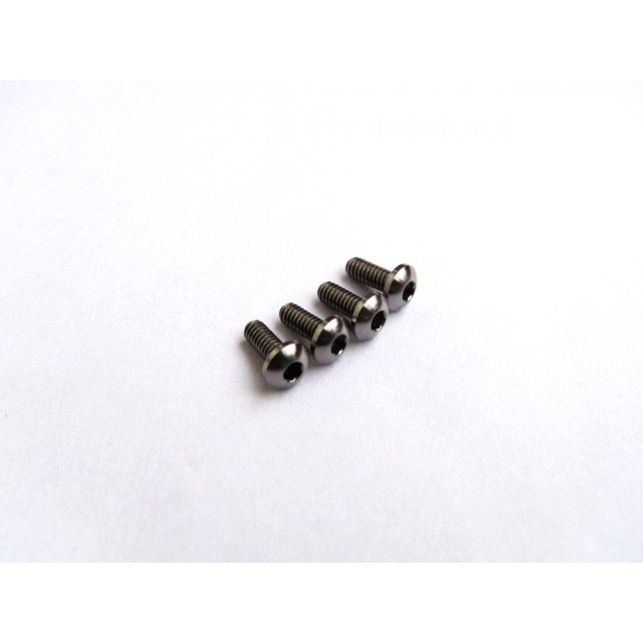 HS-48108 - Hiro Seiko Titanium Hex Socket Button Head Screw M2x4mm (4pcs)