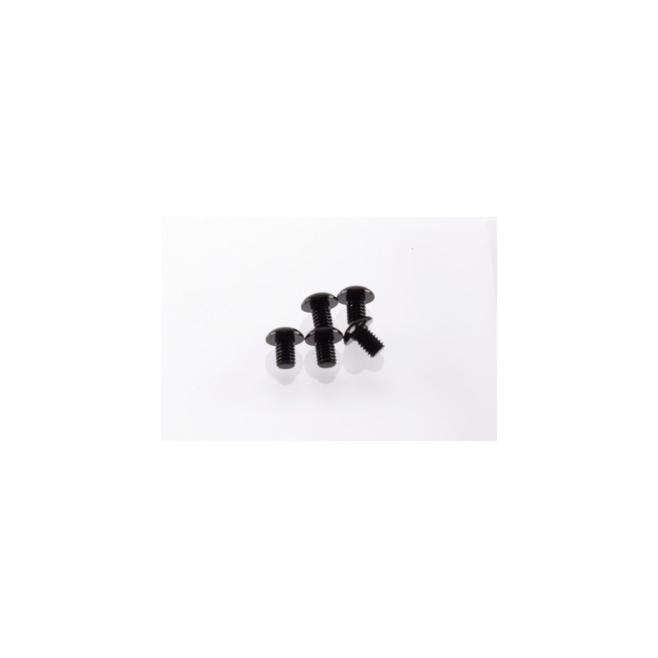 HS-48141 - Hiro Seiko Alloy Hex Socket Button Head Screw M3x4mm [Black] (5pcs)