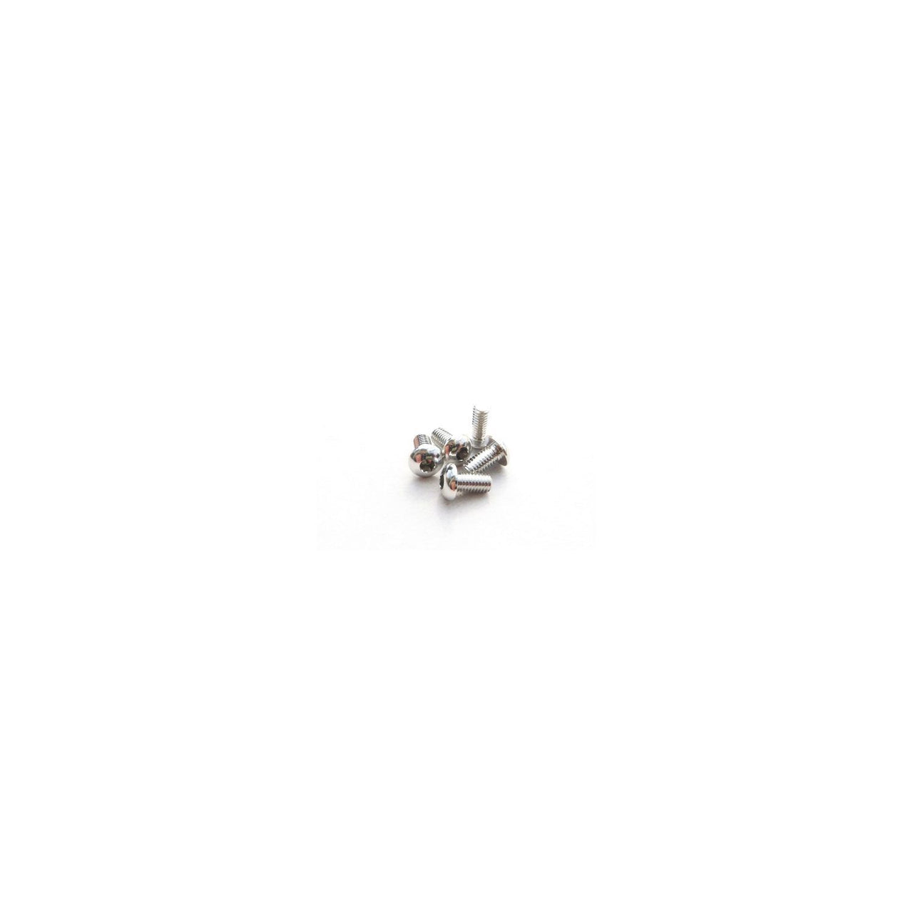 HS-48418 - Hiro Seiko Alloy Hex Socket Button Head Screw M3x5mm [Silver] (5pcs)