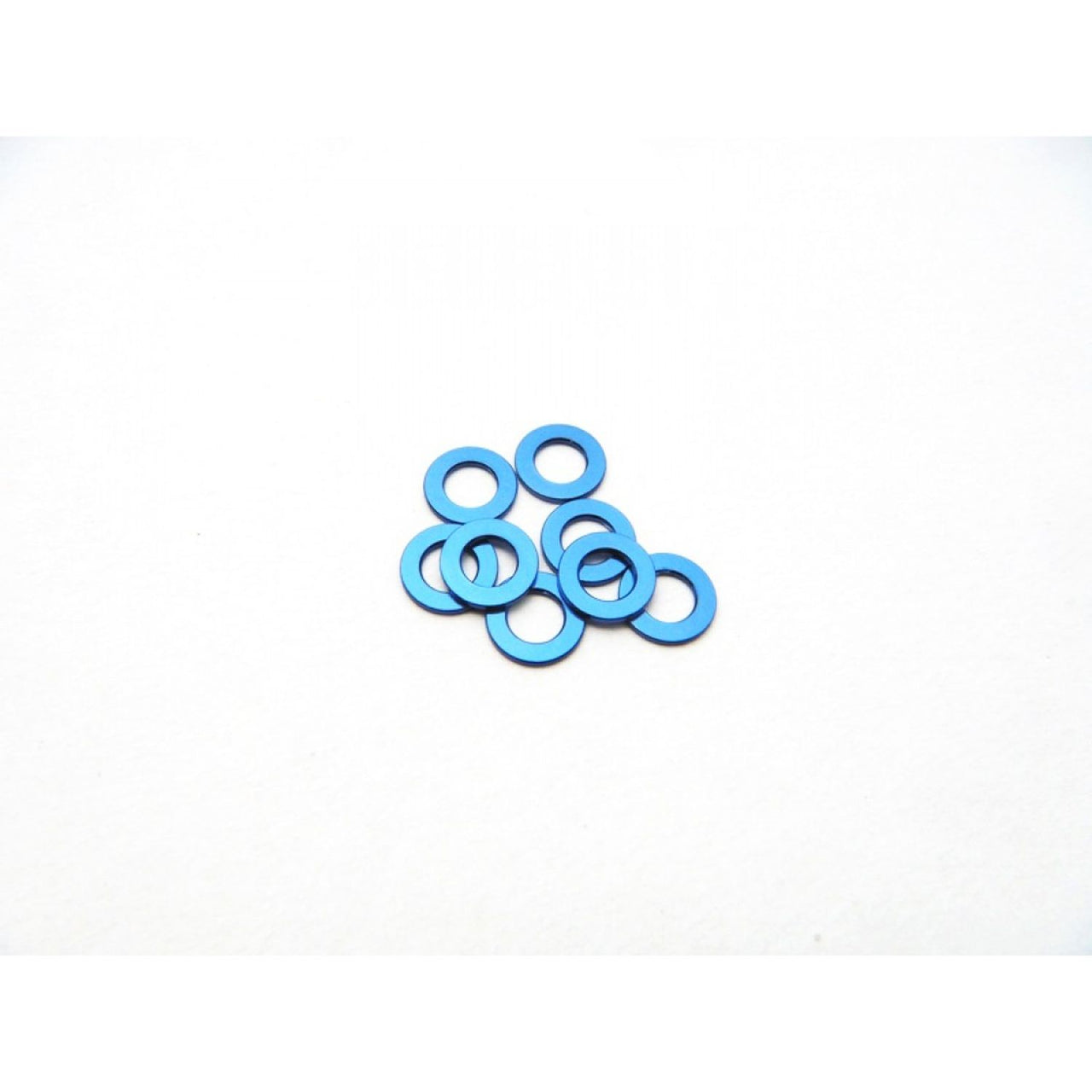 HS-48439 - Hiro Seiko 3mm Alloy Spacer Set (0.5mm) [Y-Blue]