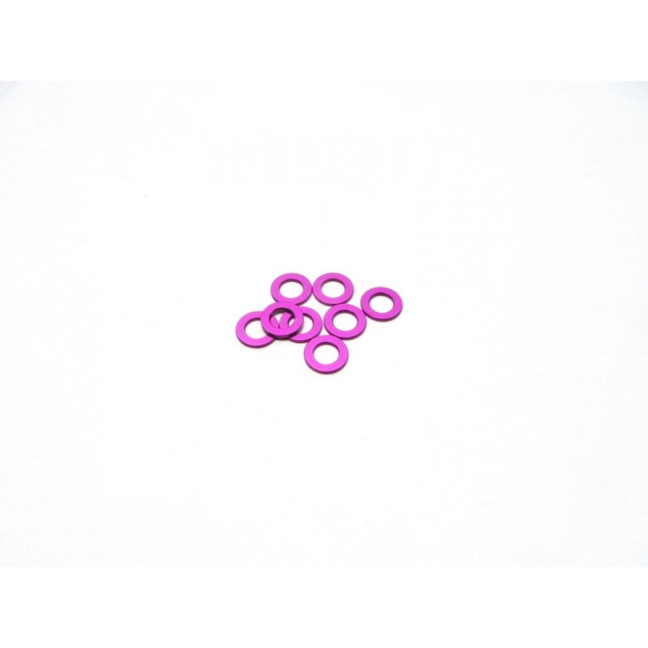 HS-48440 - Hiro Seiko 3mm Alloy Spacer Set (0.5mm) [Purple]