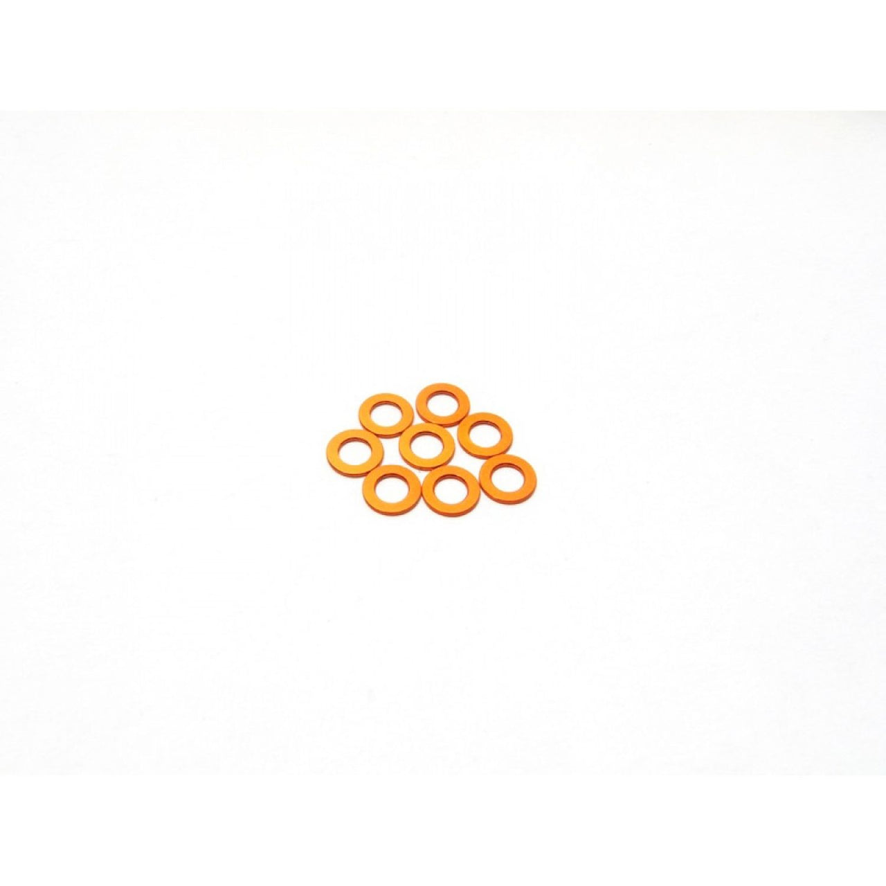HS-48442 - Hiro Seiko 3mm Alloy Spacer Set (0.5 mm) [Orange]