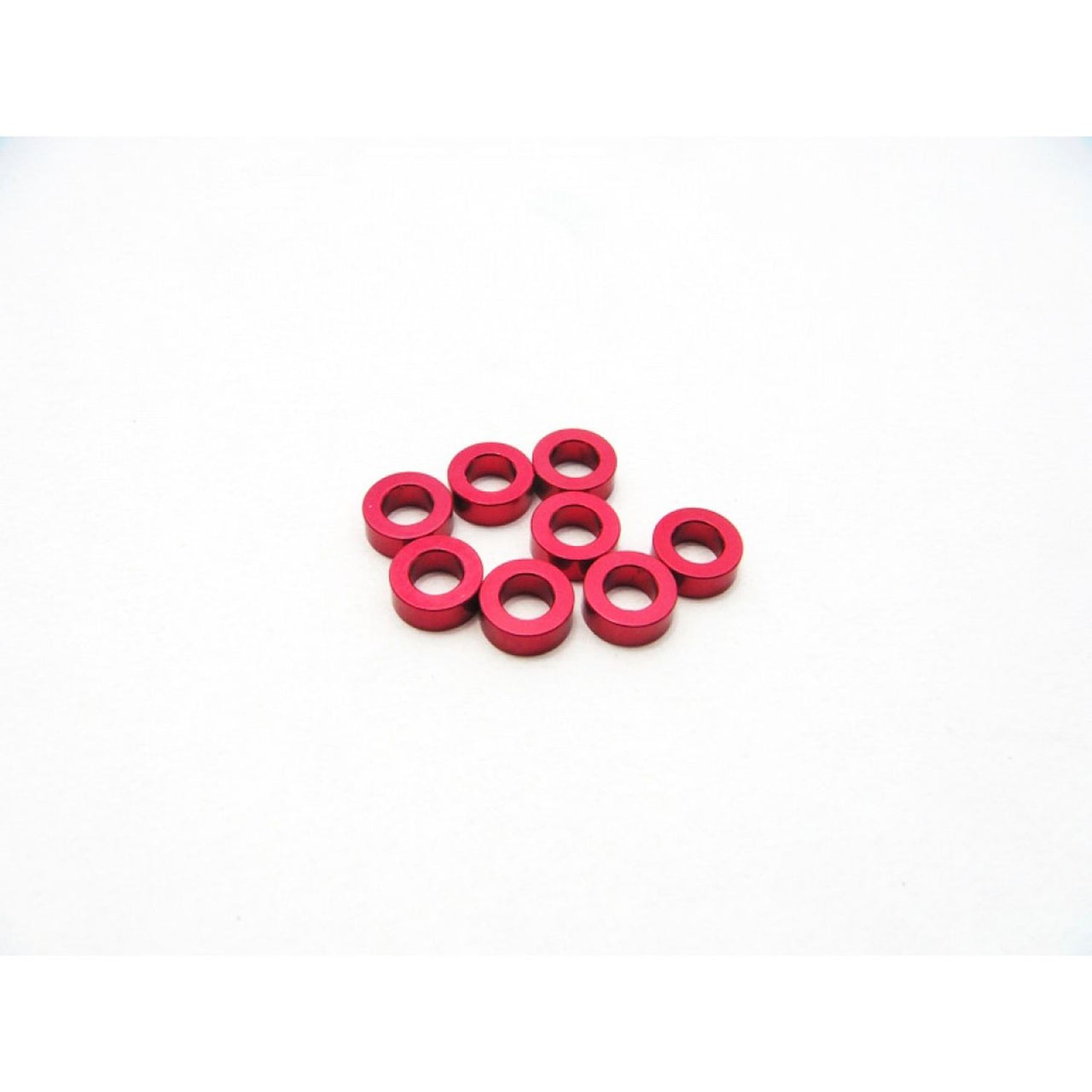 HS-48457 - Hiro Seiko 3mm Alloy Spacer Set (1.5mm) [Red]