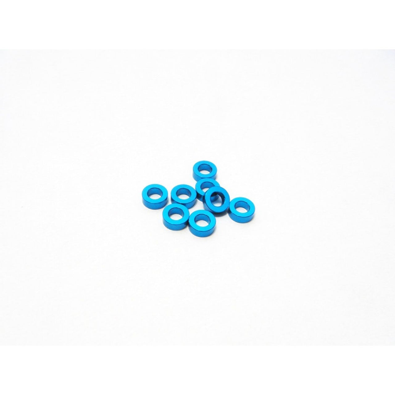 HS-48459 - Hiro Seiko 3mm Alloy Spacer Set (1.5mm) [T-Blue]