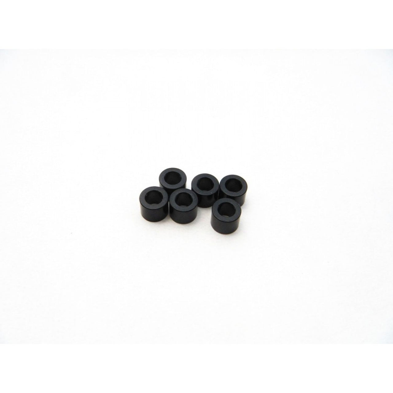 HS-48483 - Hiro Seiko 3mm Alloy Spacer Set (3.0mm) [Black]