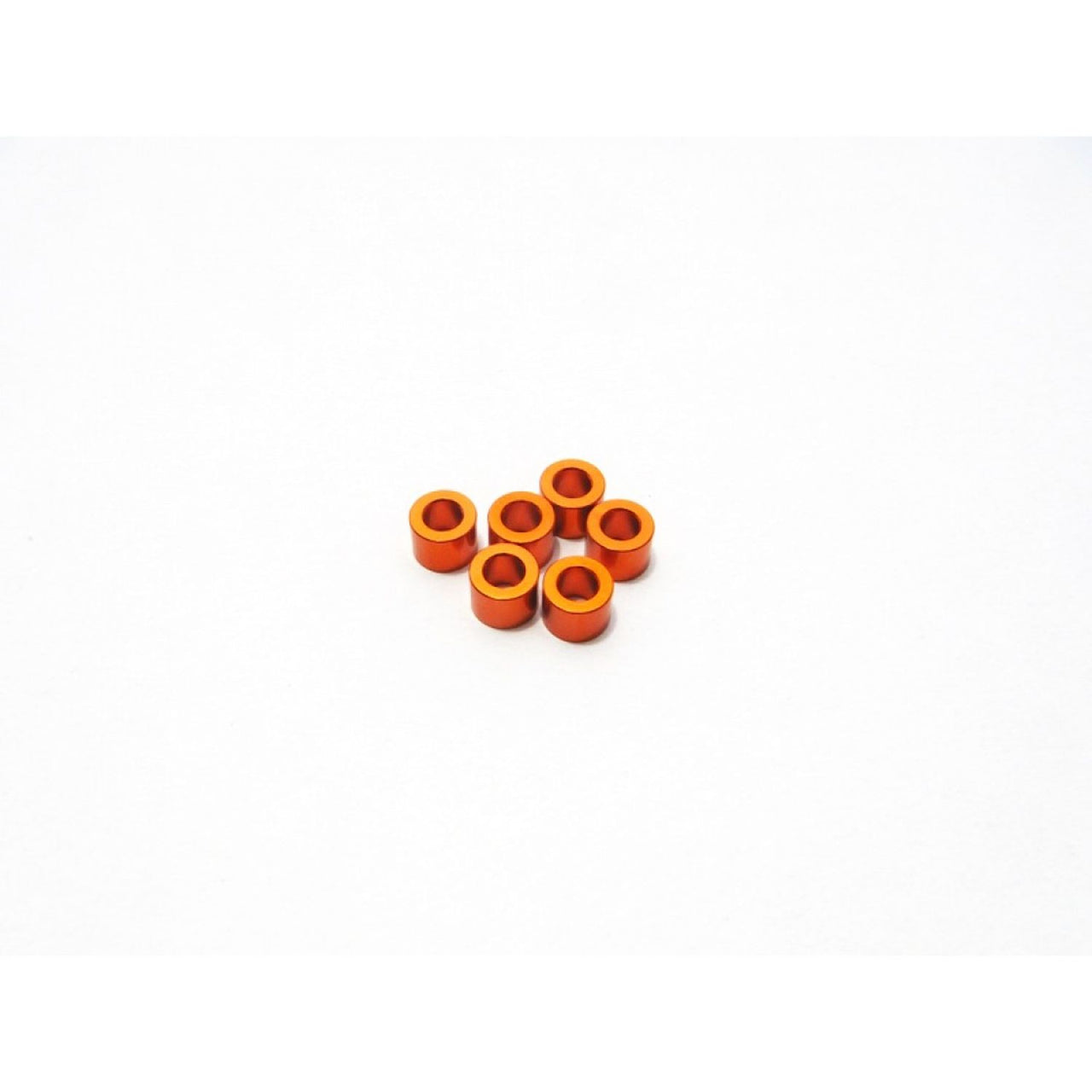 HS-48484 - Hiro Seiko 3mm Alloy Spacer Set (3.0mm) [Orange]