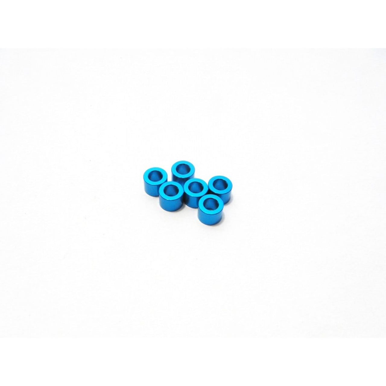 HS-48487 - Hiro Seiko 3mm Alloy Spacer Set (4.0mm) [T-Blue]