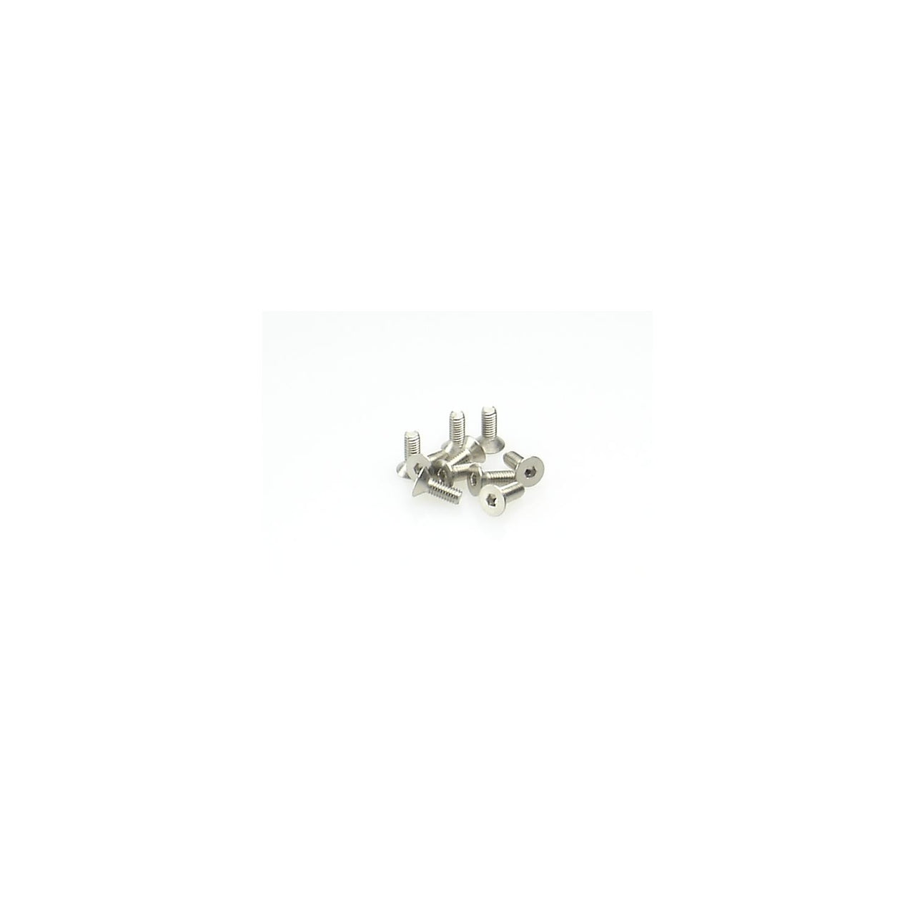 HS-69028 - Hiro Seiko Hex Socket Flat Head Screw M3x8mm (10pcs)