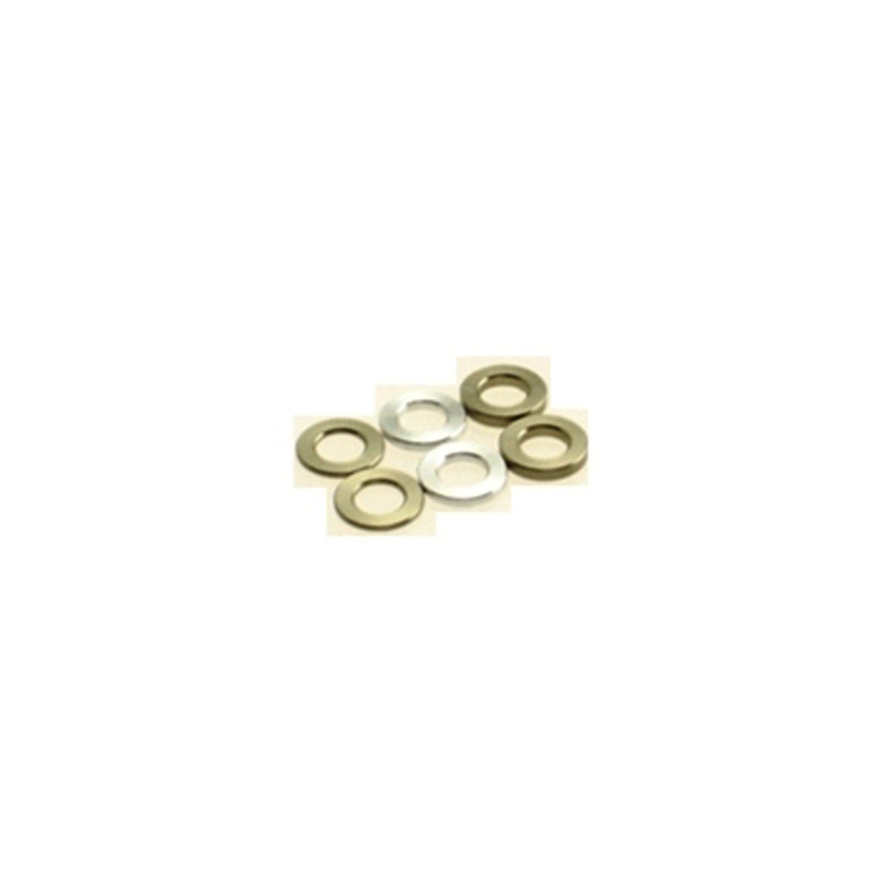 HS-69448 - Hiro Seiko 3mm Alloy Spacer Set (0.5mm / 0.75mm / 1.0mm) [Ti] (2pcs each)