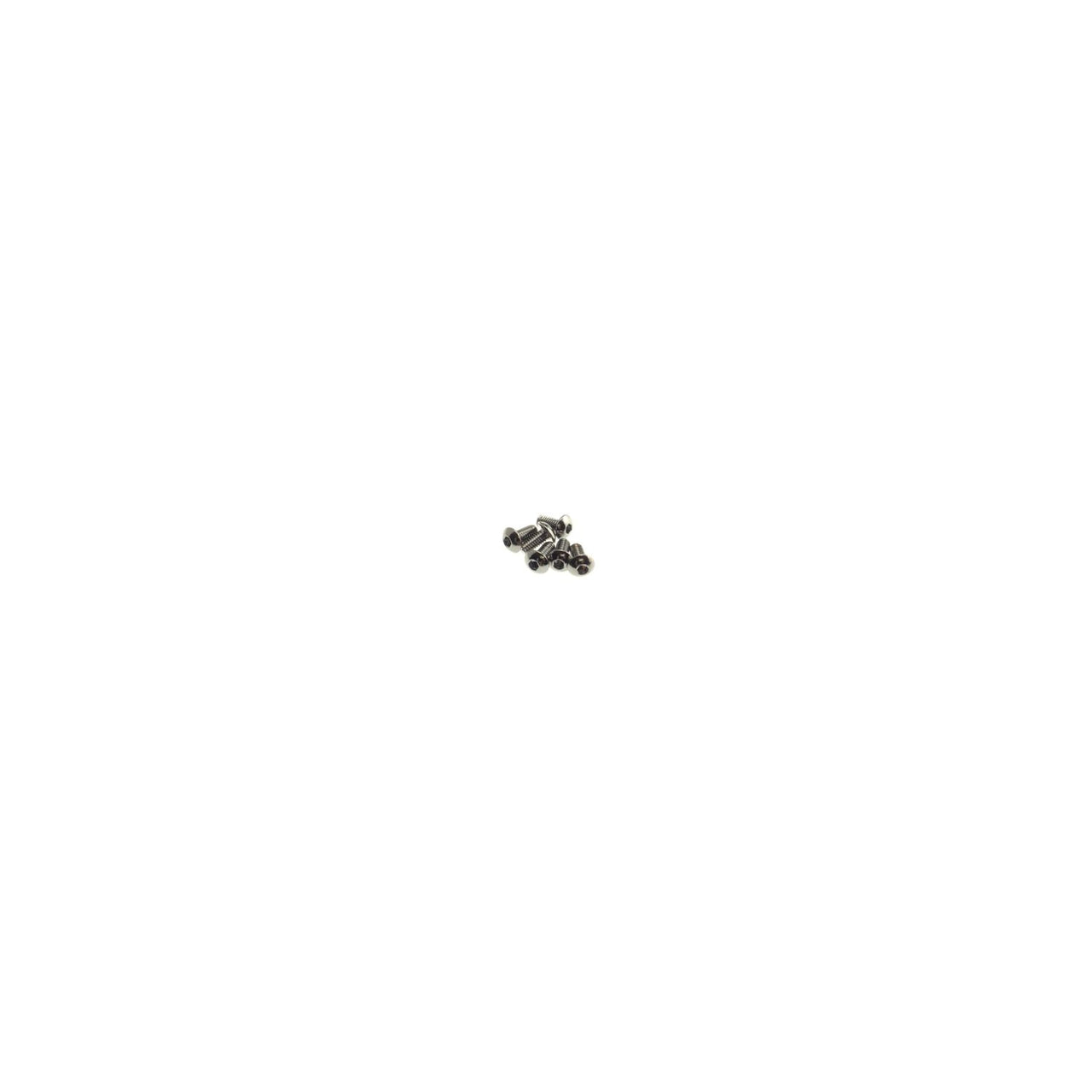 HS-69495 - Hiro Seiko Hex Socket Button Head Screw M3x12mm [S-Black] (6pcs)