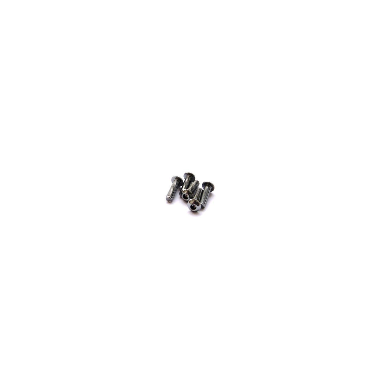 HS-69733 - Hiro Seiko Alloy Hex Socket Button Head Screw M3x5mm [S-Black] (5pcs)