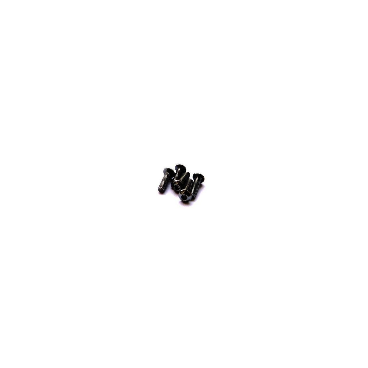 HS-69869 - Hiro Seiko Alloy Hex Socket Button Head Screw M3x6mm [Black] (5pcs)