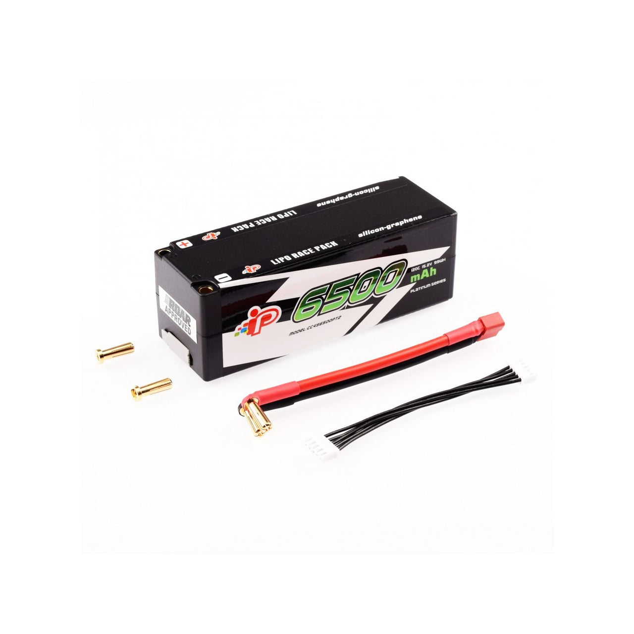 IP-CC4S6500PT2 - Intellect PT2 High Power 1/8 Pack LiHV - 6500mAh - 4S - 15.2V - 120C