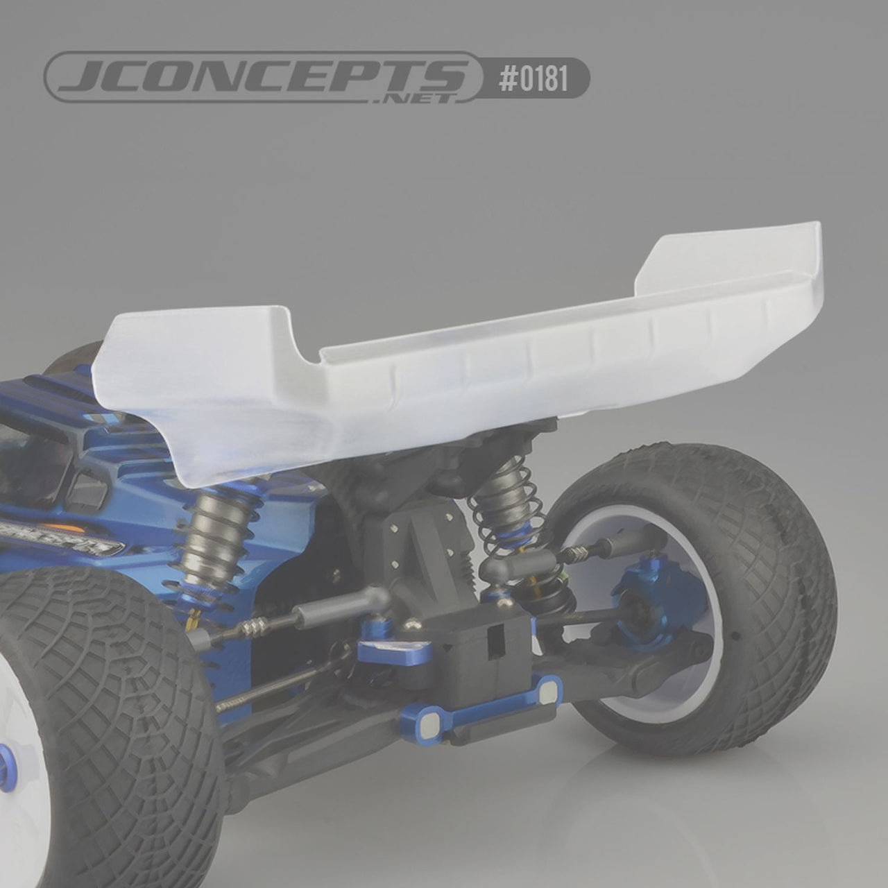JCO0181 - JConcepts Aero S-Type 7&quot; Rear Wing - AE | TLR | Yokomo