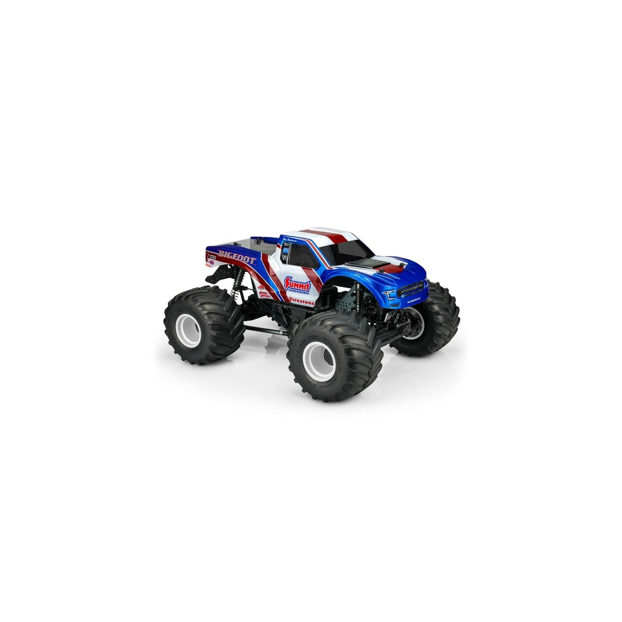 JCO0423S20 - JConcepts 2020 Ford Raptor Body - Summit Racing BIGFOOT® 21 MT Body