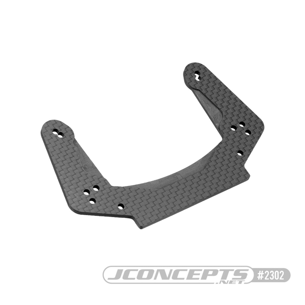 JCO2302 - JConcepts RC10 Classic 2.5mm Carbon Fiber Front Shock Tower