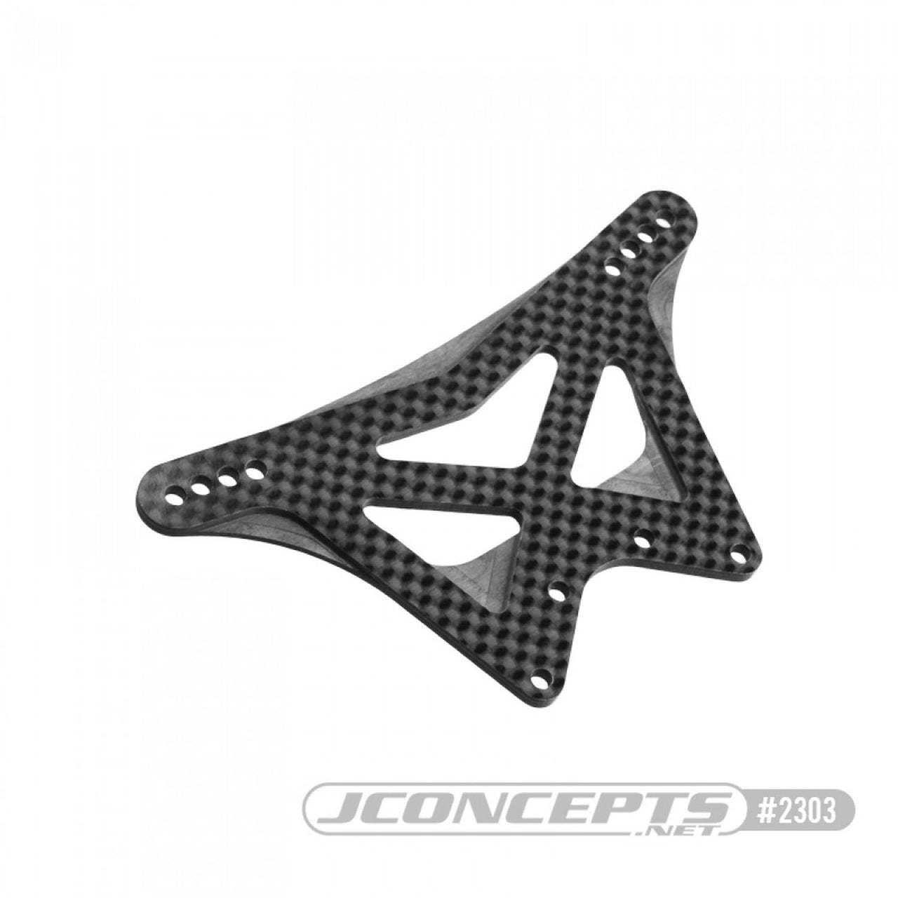 JCO2303 - JConcepts RC10 Classic | Worlds 2.5mm Carbon Fiber rear shock tower