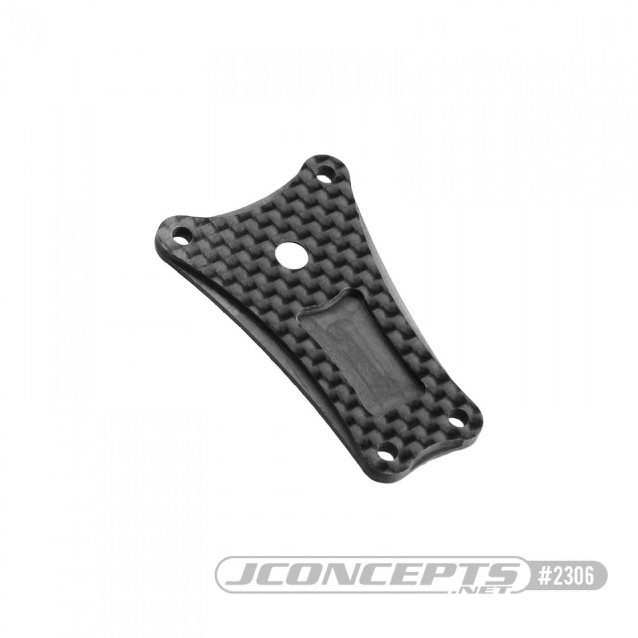 JCO2306 - JConcepts RC10 Worlds 2.5mm Carbon Fiber Transmission Brace (3 gear)