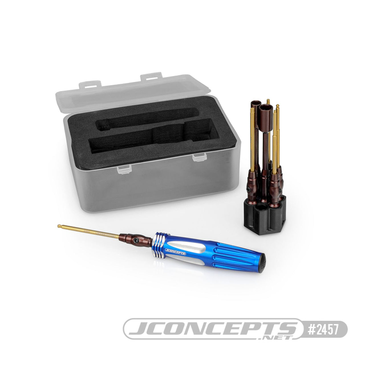 JCO2457 - JConcepts Hex Driver Wrench Set w/ Storage Base - 7pc.